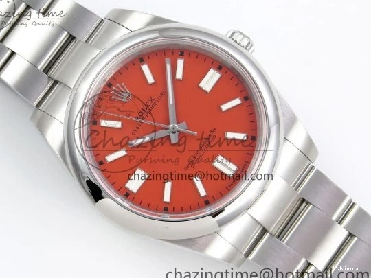 Best Orange 124300 Steel 1:1 904L 41mm A3230 Dial Edition DIWF Oyster Perpetual 0115